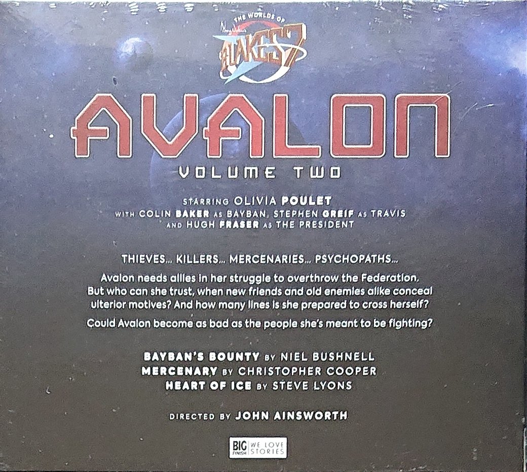 Picture of BFPB7WB7AVALON02 Blake's 7 - Alalon volume two by artist Neil Bushnell / Christopher Cooper / Steve Lyons from the BBC records and Tapes library